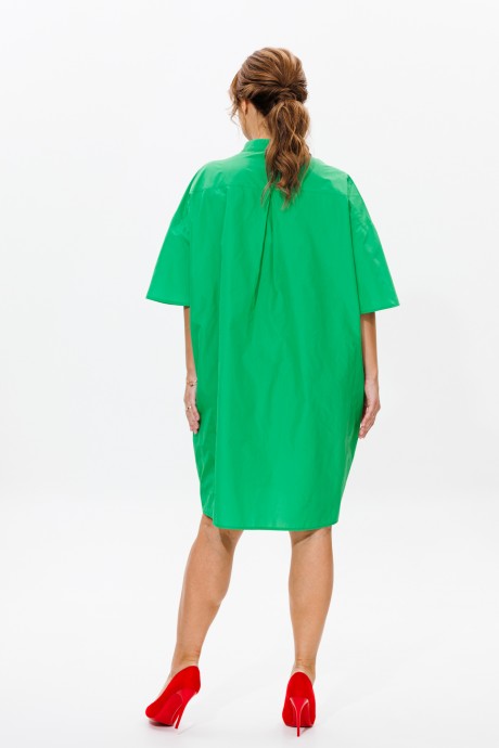 Платье Мублиз плюс 145 Зеленый размер 48-52 #9