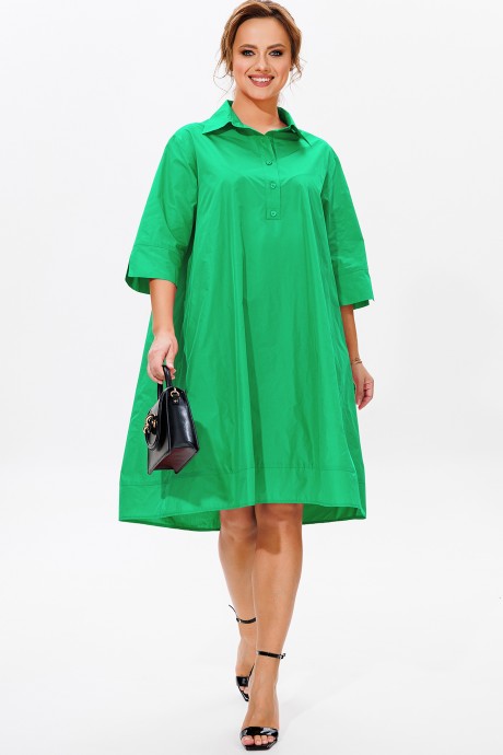 Платье Мублиз плюс 155 Зеленый размер 52-56 #1