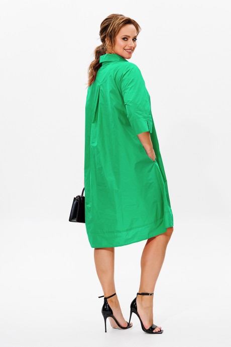 Платье Мублиз плюс 155 Зеленый размер 52-56 #2