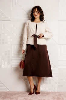 Костюм Мублиз плюс 332 шоколад, бежевый