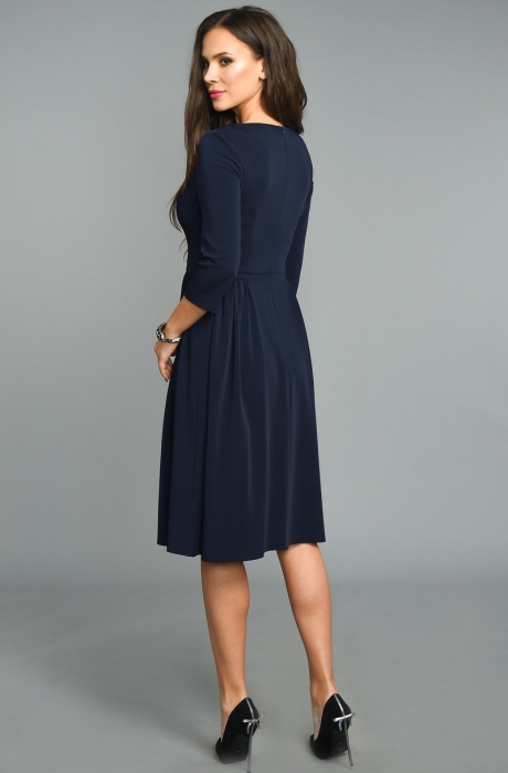 Платье Teffi Style 1235 синий "дипломат" размер 44-50 #3