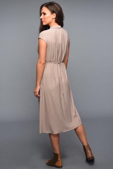 Платье Teffi Style 1330 бежевый размер 48-54 #3