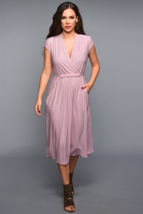 Платье Teffi Style 1330 розовый размер 48-54 #1
