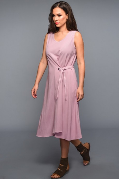 Платье Teffi Style 1334 розовый размер 44-50 #1