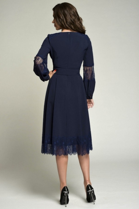 Платье Teffi Style 1358 синий размер 46-56 #3