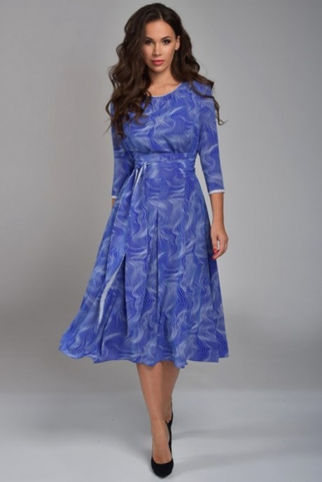 Платье Teffi Style 1217 волна размер 48-58 #1