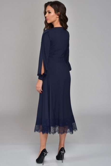 Платье Teffi Style 1310 темно-синий размер 44-54 #3