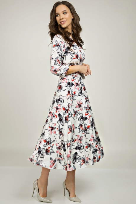 Платье Teffi Style 1396 фуксия размер 44-54 #2
