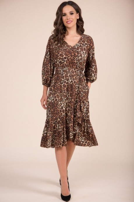 Платье Teffi Style 1416 ягуар1 размер 44-54 #1