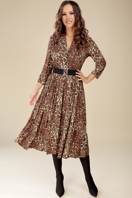 Платье Teffi Style 1425 ягуар размер 44-54 #1