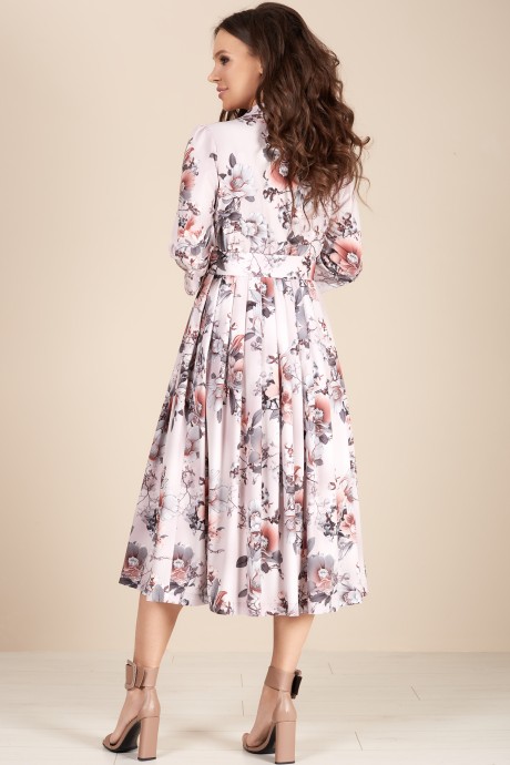 Платье Teffi Style 1425 пудра размер 44-54 #3