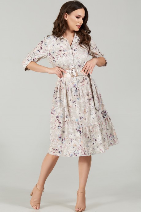 Платье Teffi Style 1487 мескалин размер 44-58 #1