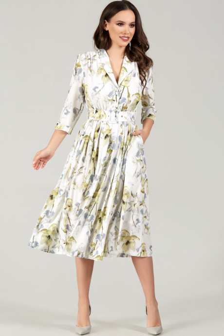 Платье Teffi Style 1425 лайм размер 48-54 #2