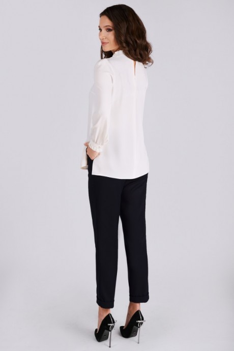 Блузка Teffi Style 1480 молочный размер 46-56 #2