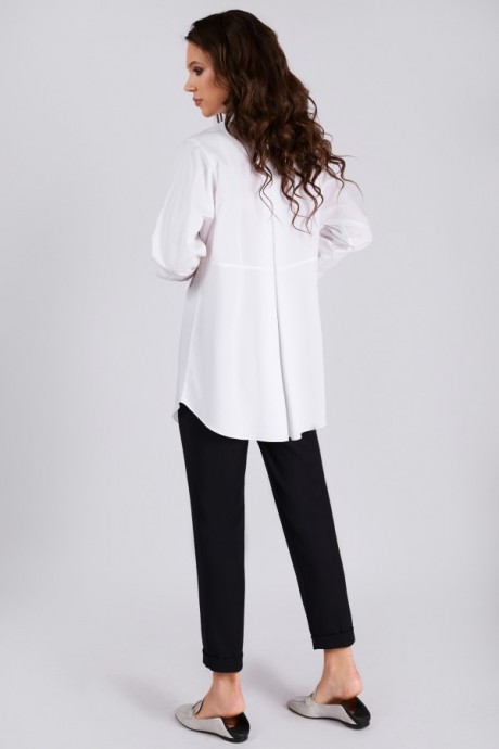 Блузка Teffi Style 1481 белый размер 44-58 #3