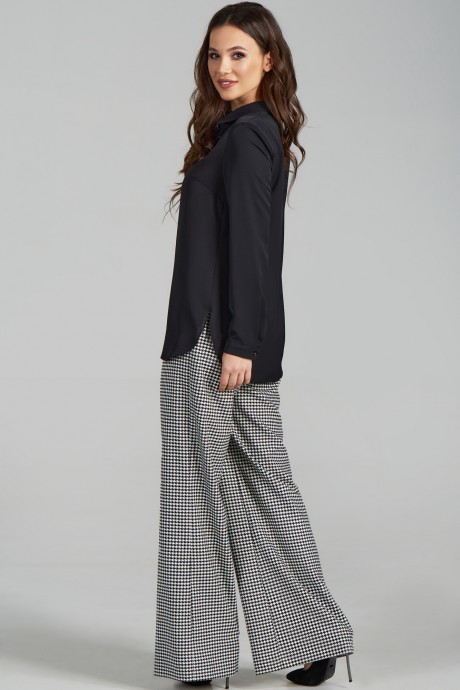 Блузка Teffi Style 1479 черный размер 44-58 #3
