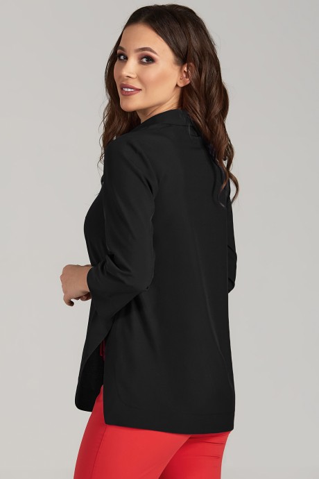 Блузка Teffi Style 1504 чёрный размер 44-58 #2