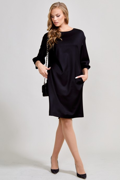Платье Teffi Style 1578 черный размер 46-56 #2