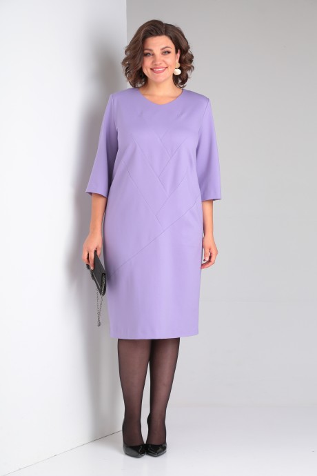 Платье Такка 23-194 лиловый размер 56-60 #2
