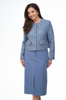 Жакет (пиджак) Такка 25-260 голубой