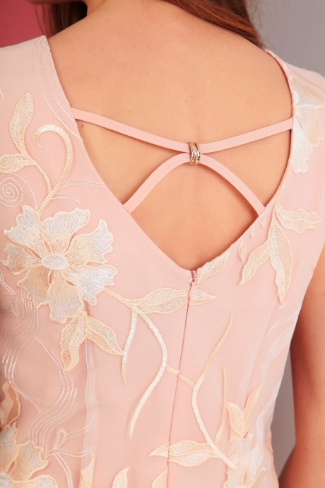 Вечернее платье Ksenia Style 1528 розовый размер 44-48 #3