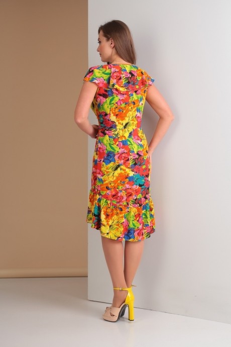 Платье Ksenia Style 1548 акварель размер 48-52 #2