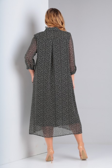 Платье Ksenia Style 1794 черный размер 48-52 #4