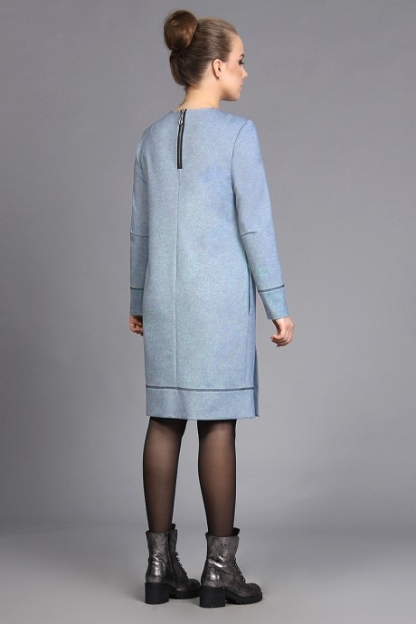 Платье Fantazia Mod 2987 светло-голубой размер 48-54 #2