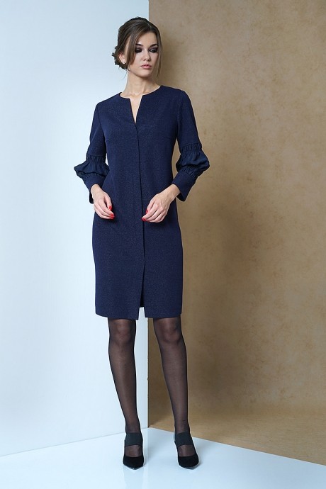 Платье Fantazia Mod 3107 синий размер 48-56 #1