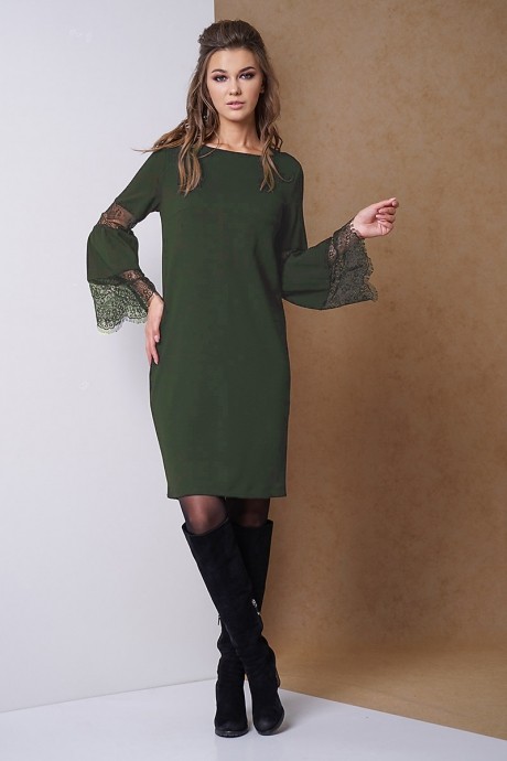 Вечернее платье Fantazia Mod 3082 хаки размер 44-50 #1