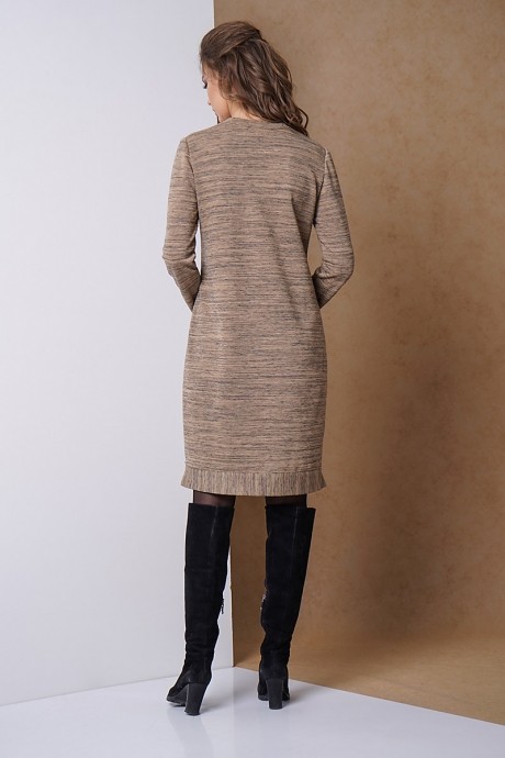 Платье Fantazia Mod 3301 песочный размер 44-50 #4