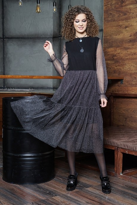 Вечернее платье Fantazia Mod 3330 чёрный размер 42-48 #1