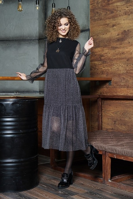 Вечернее платье Fantazia Mod 3330 чёрный размер 42-48 #2