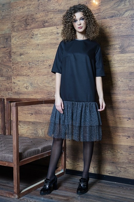 Вечернее платье Fantazia Mod 3350 чёрный размер 42-48 #1