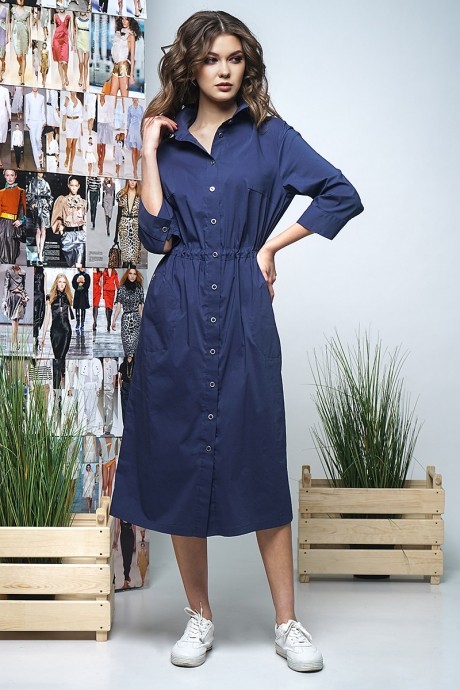 Платье Fantazia Mod 3390 синий размер 48-58 #2