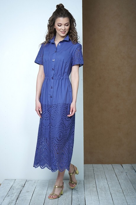 Платье Fantazia Mod 3462 синий размер 50-56 #3