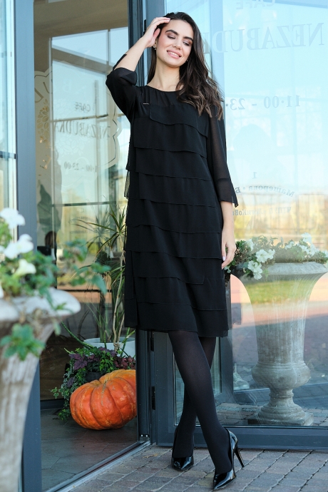 Вечернее платье Fantazia Mod 3593 чёрный размер 46-52 #1