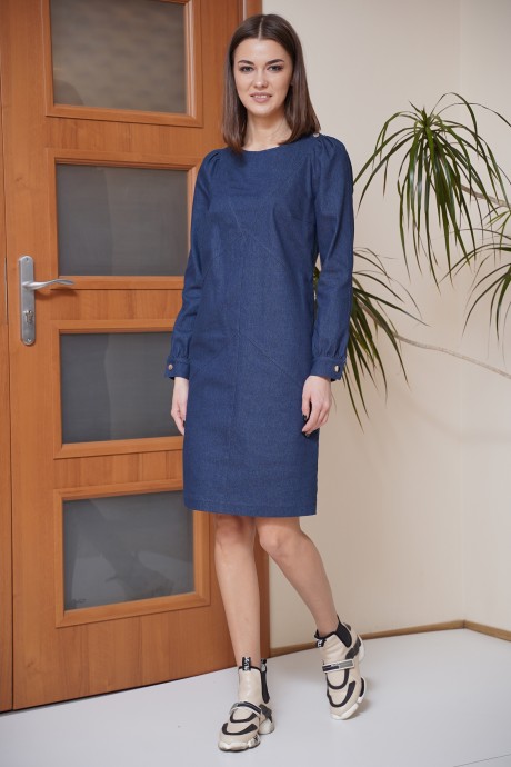 Платье Fantazia Mod 3803 синий размер 46-52 #1