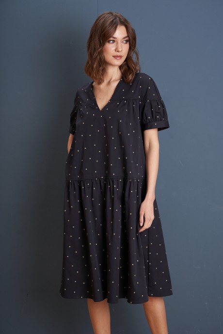 Платье Fantazia Mod 3960 чёрный размер 44-50 #2