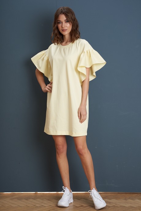 Платье Fantazia Mod 3949 жёлтый размер 42-48 #1