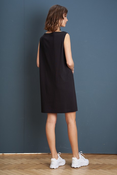 Платье Fantazia Mod 3946 /1 бело-чёрный размер 46-52 #5