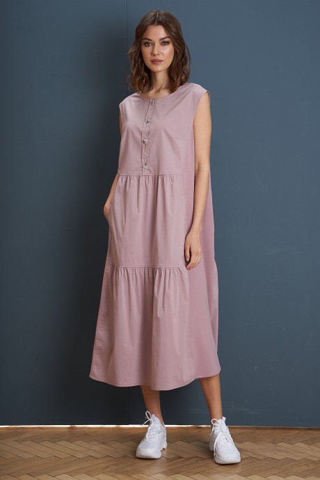 Платье Fantazia Mod 3935 лиловый размер 46-52 #1