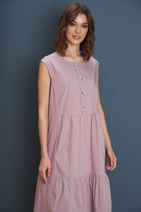 Платье Fantazia Mod 3935 лиловый размер 46-52 #2