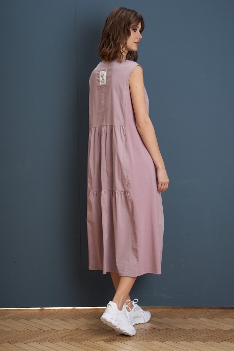 Платье Fantazia Mod 3935 лиловый размер 46-52 #3