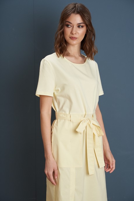 Платье Fantazia Mod 3950 жёлтый размер 46-52 #2