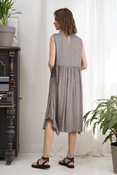 Платье Fantazia Mod 3978 серый размер 46-52 #3