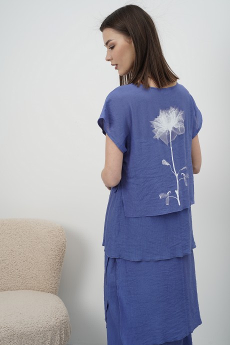 Платье Fantazia Mod 4253 синий размер 48-54 #4