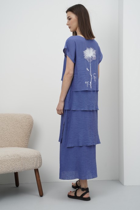 Платье Fantazia Mod 4253 синий размер 48-50 #5