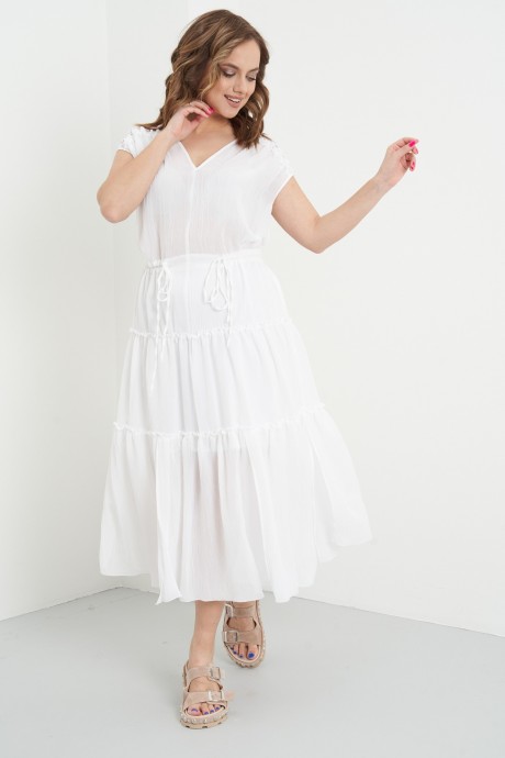 Платье Fantazia Mod 4216 белый размер 44-50 #2