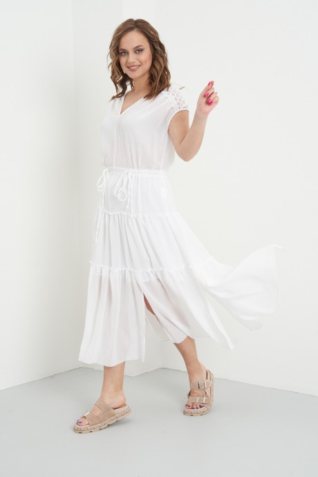 Платье Fantazia Mod 4216 белый размер 44-50 #3
